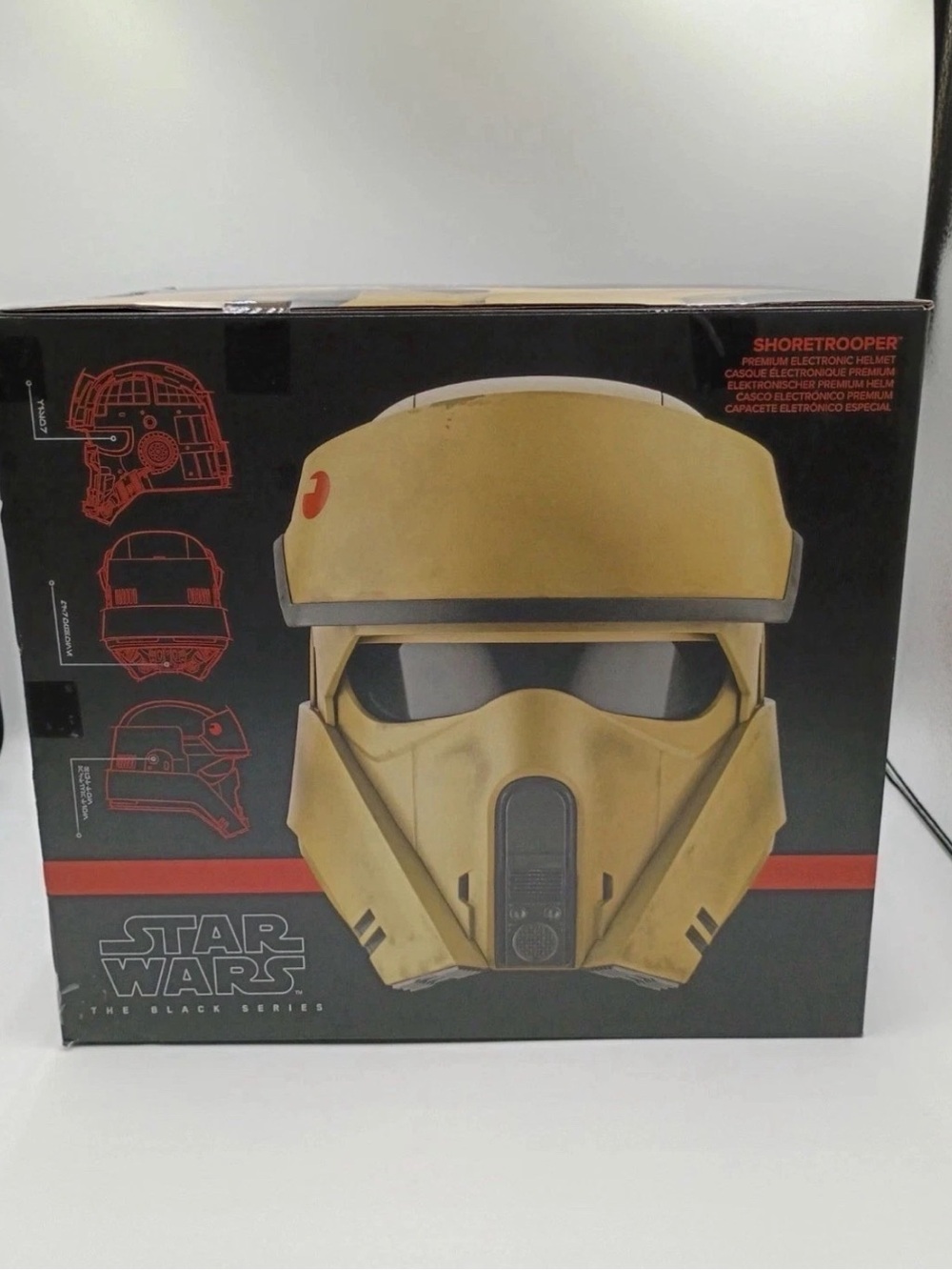 Star Wars The Black Series Shoretrooper
Andor Premium Electronic Helmet
